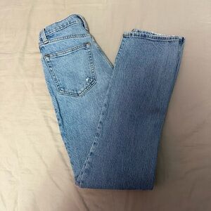 Abercrombie 90’s straight ultra high rise jean